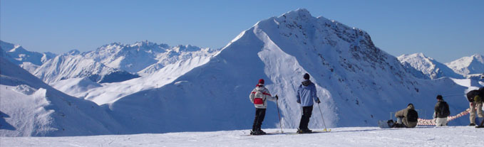 skieurs, dec 2009